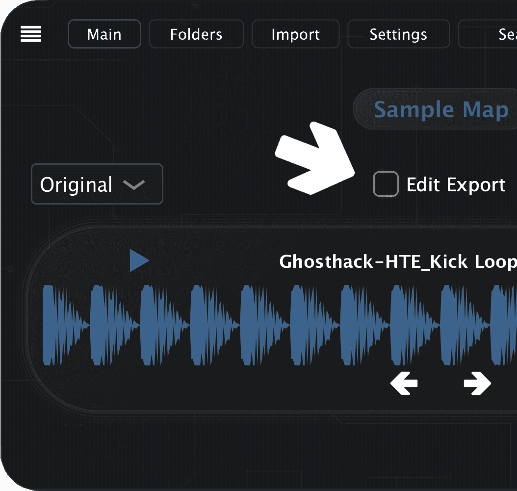 Edit Export